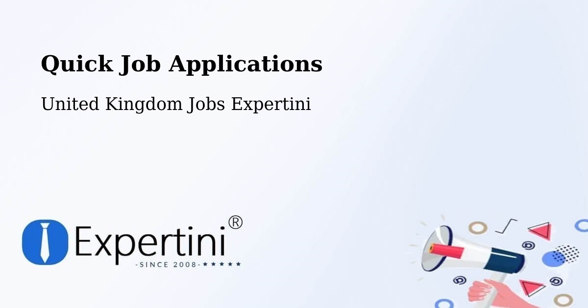 Quick Apply Feature – Ferrybridge - United Kingdom Jobs Expertini